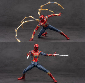 LonullyMege Iron Spider interchangeable hands for dynamic poses.