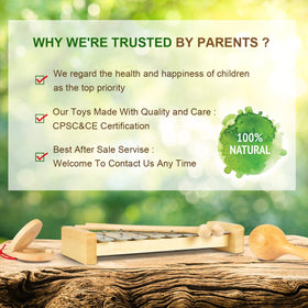 LOOIKOOS family music playtime with wooden instruments fosters shared joy.