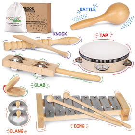 LOOIKOOS storage bag keeps wooden instruments organized and portable.