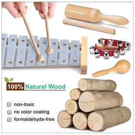 LOOIKOOS storage bag for wooden instruments keeps playtime organized and portable.