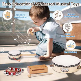 LOOIKOOS wooden bell adds melodic prompts to activities
