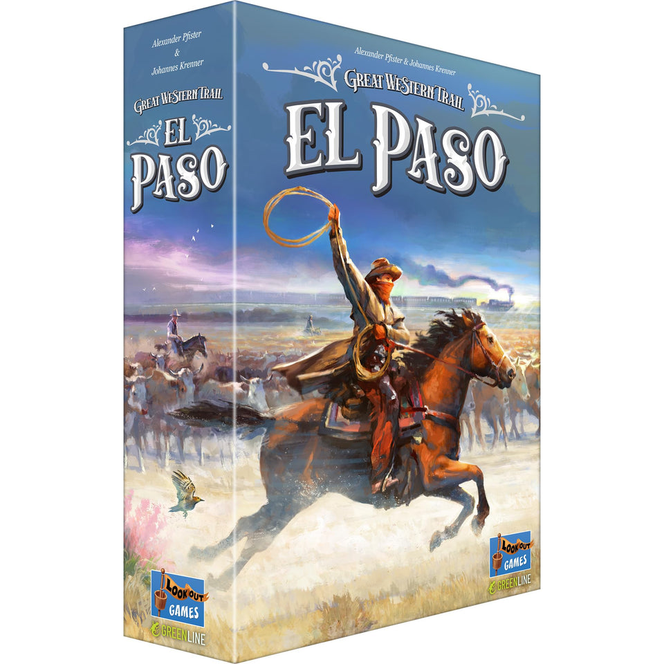 Lookout Great Western Trail El Paso box shows a compact design for travel-friendly nights.