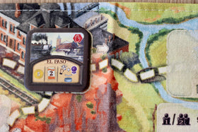 Lookout Great Western Trail El Paso player pieces support quick, engaging turns.