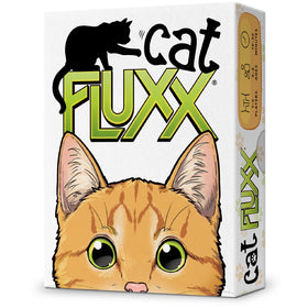 Looney Labs Cat Fluxx cards on table for fast family play
