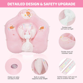 LOOWARTS belly air chambers enhance stability and buoyant support.
