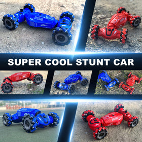 LOOZIX 360-degree spins demonstration on the stunt car