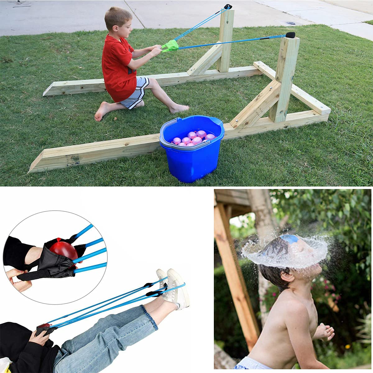 lopfg water balloon launcher kit included image showcases complete set for parties