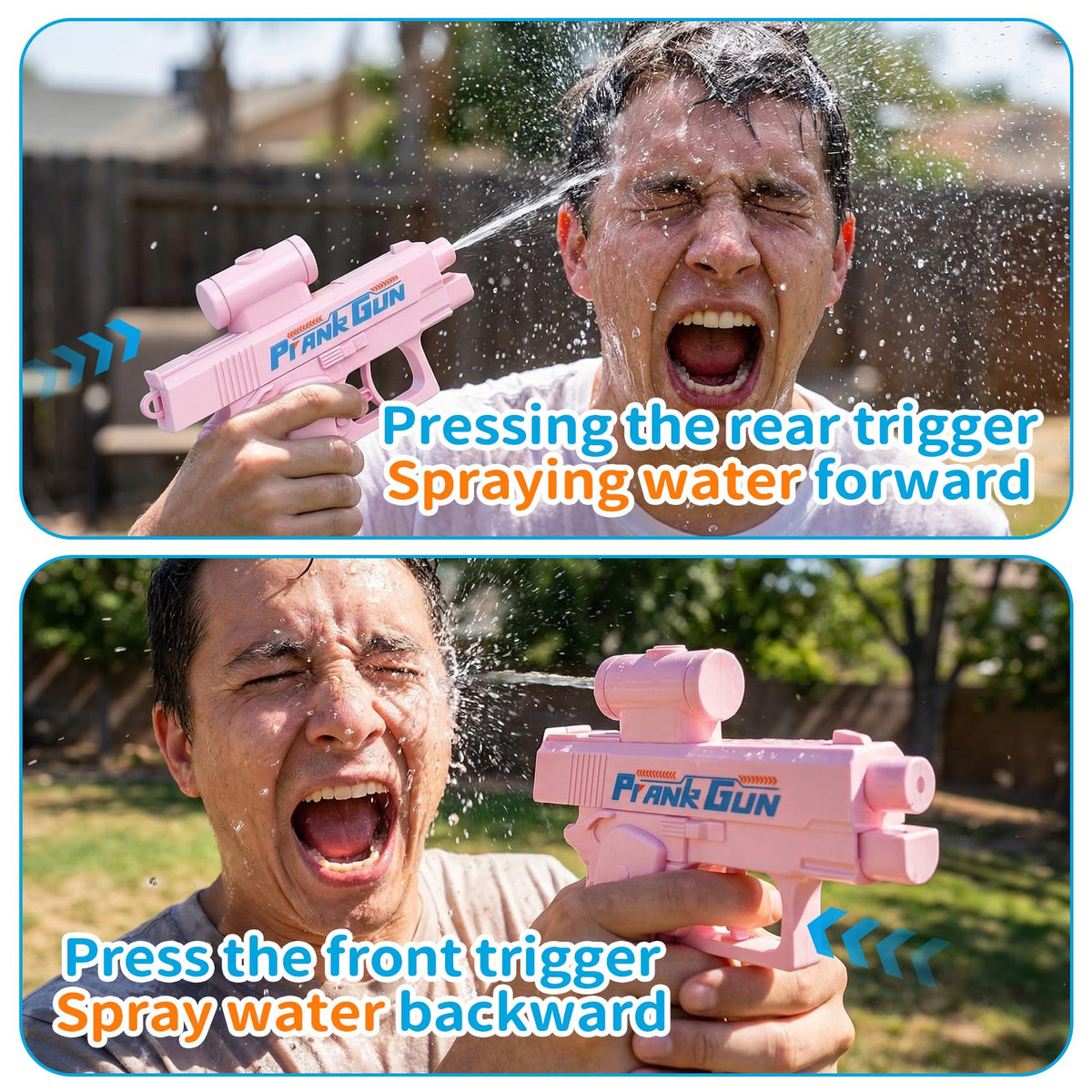 LOQOMI durable ABS plastic water gun built to last