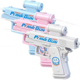 LOQOMI prank water gun two-way spray showcases backyard fun