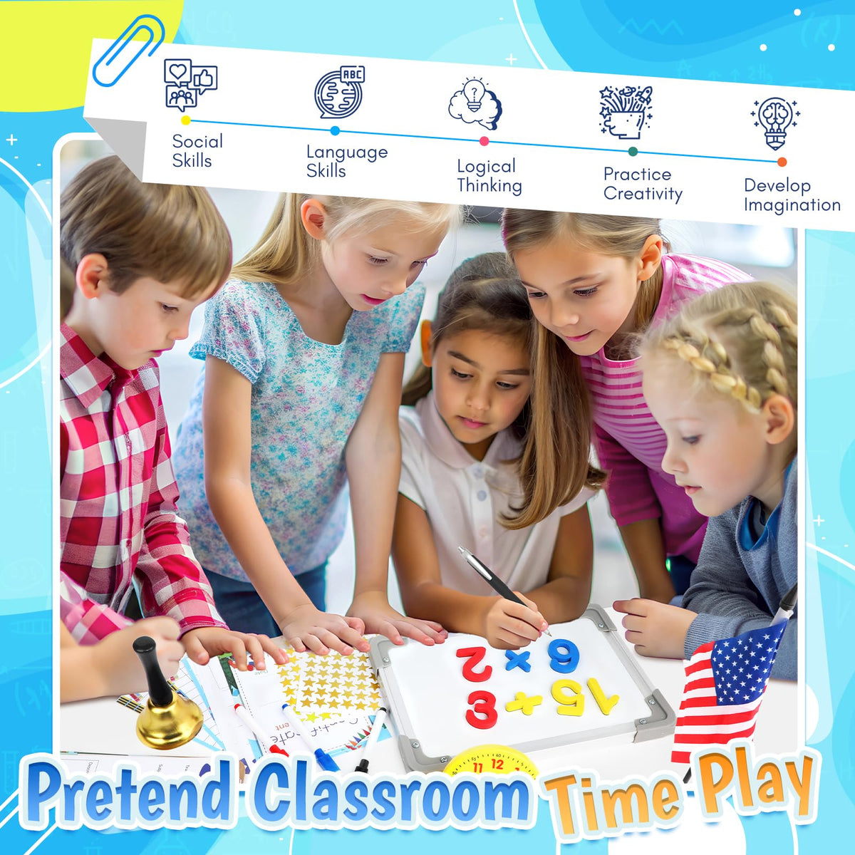 Loscola reward certificates with star stickers encourage participation.