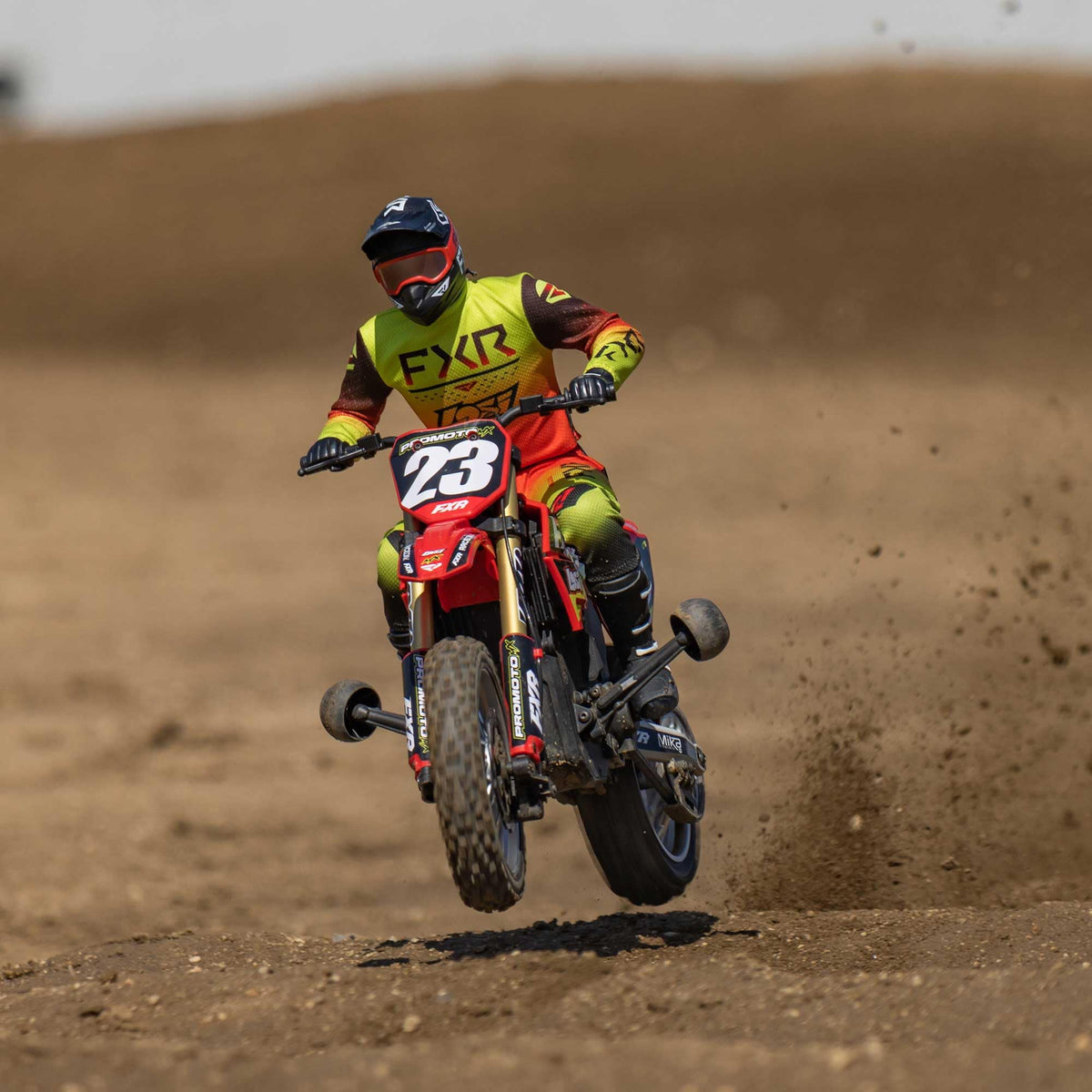 Losi Promoto-MX rider graphics for pro-style aesthetics