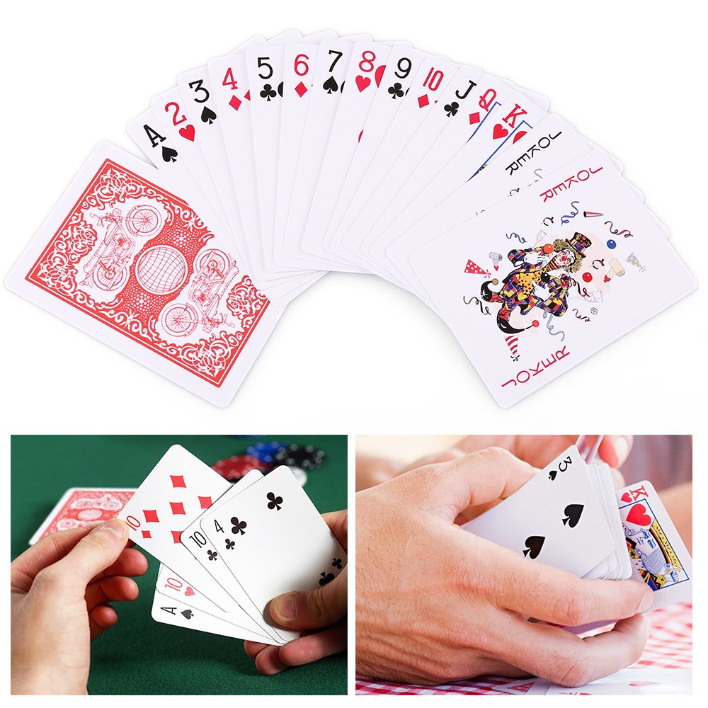 LotFancy casino-grade card stock ensures consistent feel