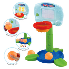 LotFancy electronic toy features lights and music to attract toddlers.