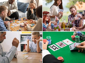LotFancy party and travel-friendly deck set for gatherings