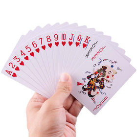 LotFancy plastic-coated decks provide durability for frequent use