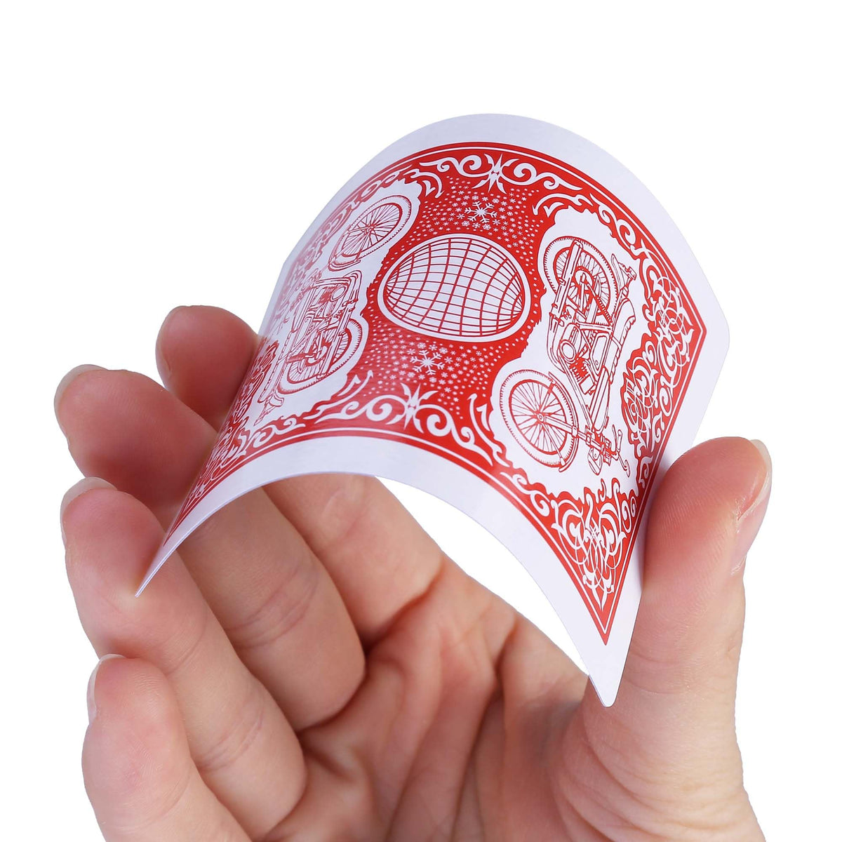LotFancy poker-size cards offer easy handling and shuffling