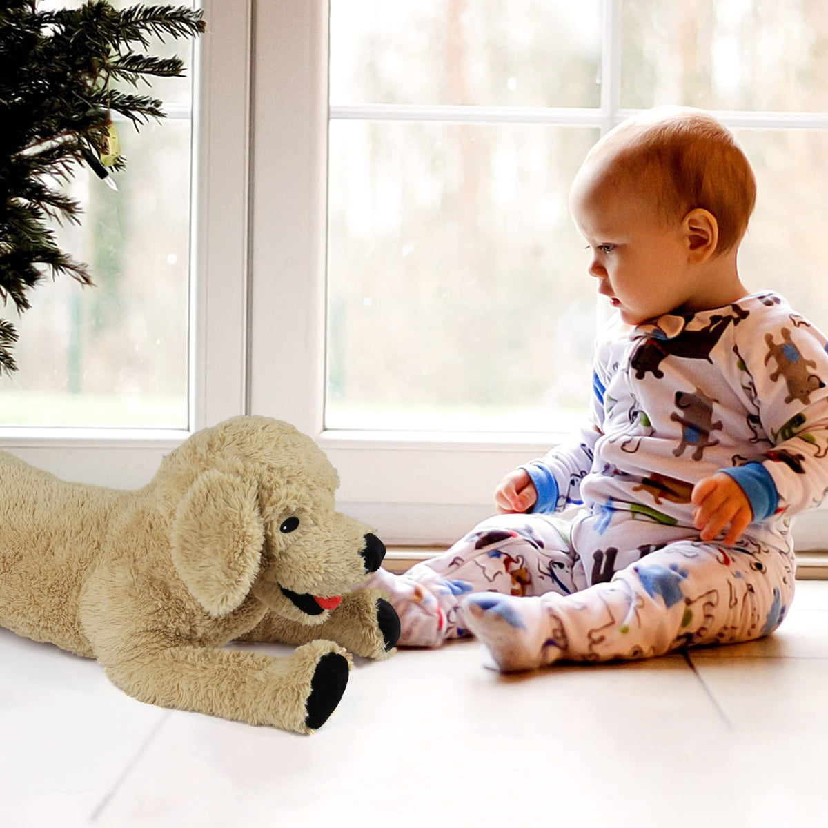 LotFancy plush with lifelike pose inspires imaginative play and stories