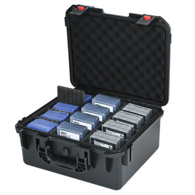 LOTOCASE card case storage with adjustable dividers keeps graded cards organized
