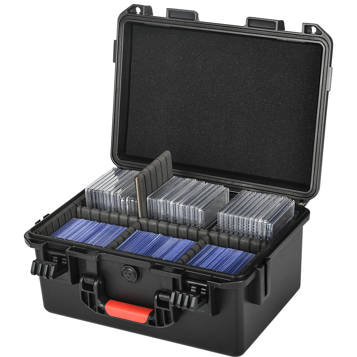 LOTOCASE graded storage box front view with rugged waterproof shell.