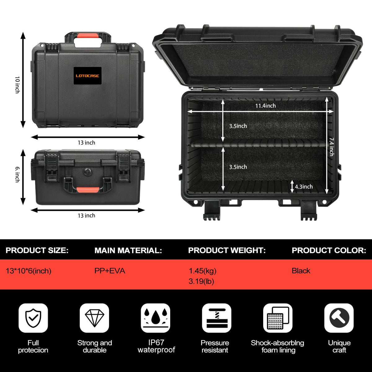 LOTOCASE warranty and support ensure a risk-free purchase.