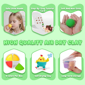 Gift-ready LOUFOR clay set in decorative box