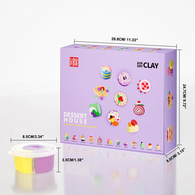 LOUFOR Air Dry Clay Kit gift packaging ideal for birthdays and holidays