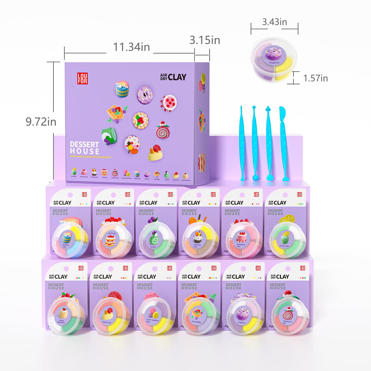 LOUFOR classroom-ready kit supports school projects and at-home learning.