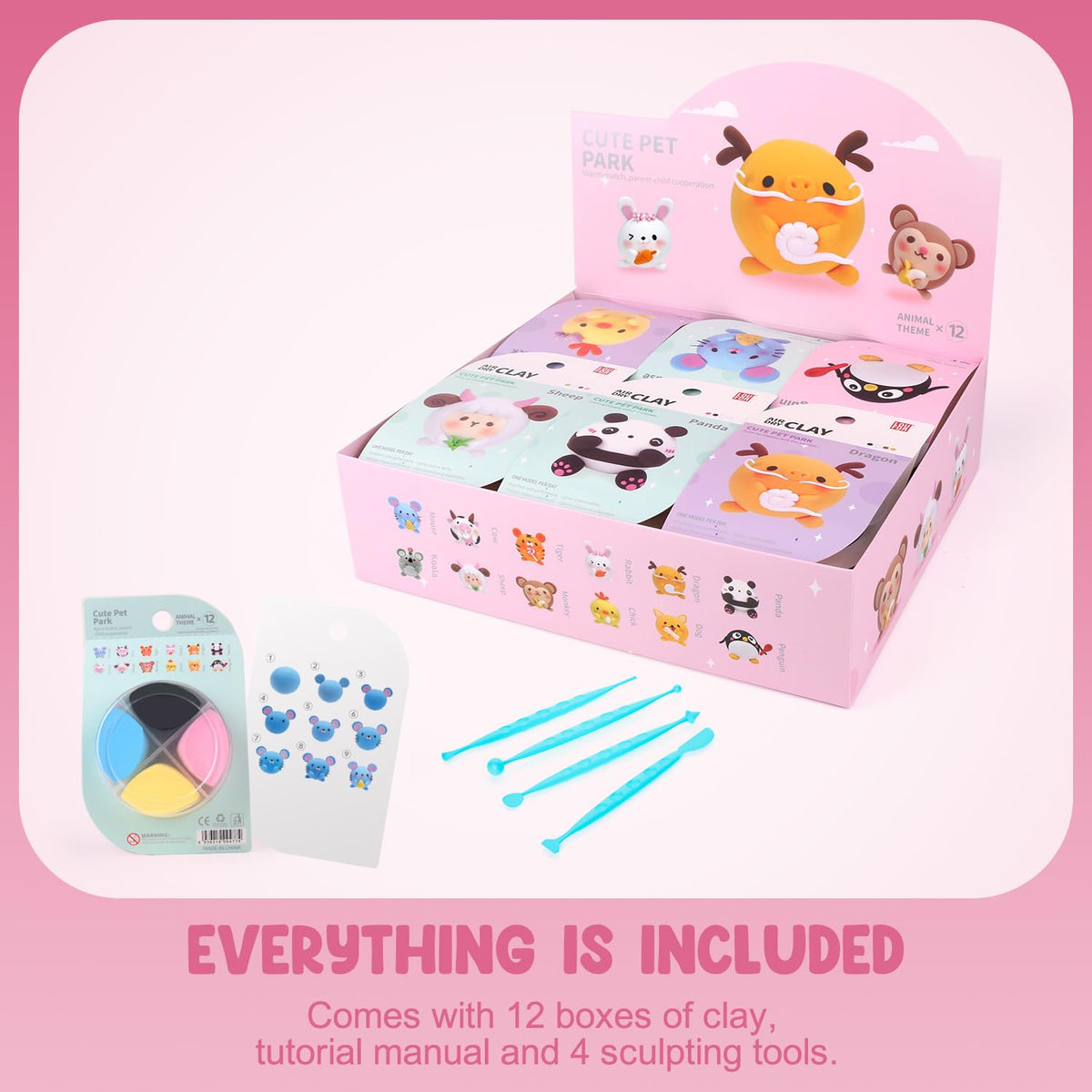 LOUFOR safe, non-toxic materials meet toy safety standards for family crafts.
