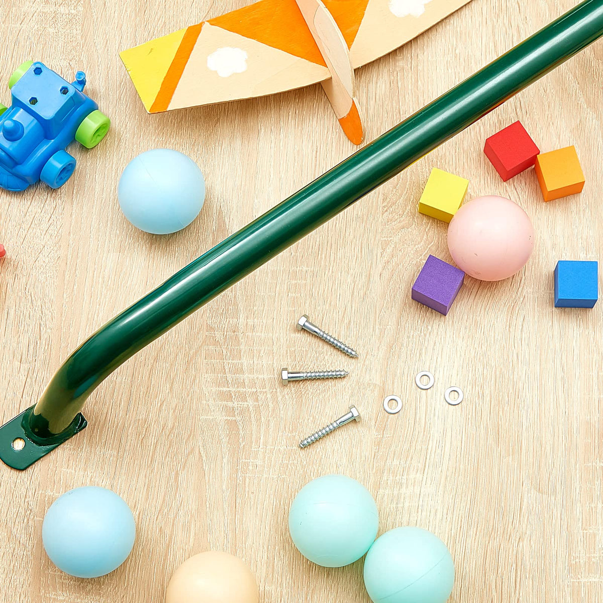 Lounsweer durable playground accessory adds color and resilience to outdoor spaces.
