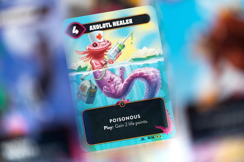 Loups Garous Mindbug card battle imagery conveys tactical decisions