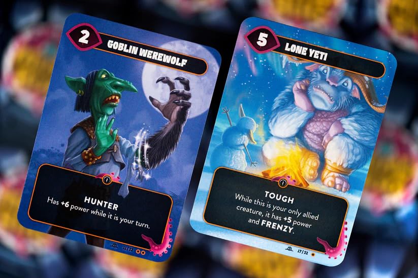 Loups Garous Mindbug hybrid creature summon visual for immersive play