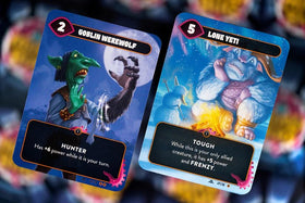 Loups Garous Mindbug hybrid creature summon visual for immersive play