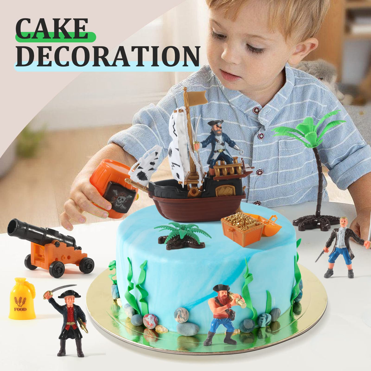 LOVE LIFE pirate adventure toy set supports cooperative play and storytelling.