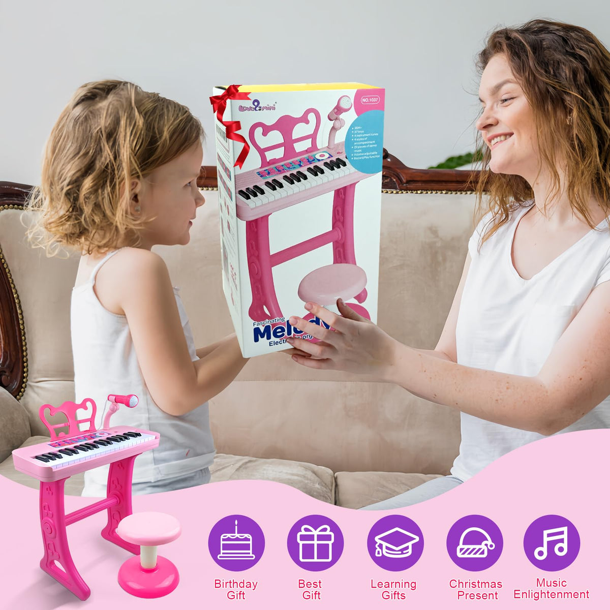Love&Mini BPA-free ABS build ensures safe child-friendly use.