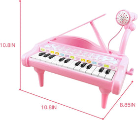 Love&Mini foldable piano legs simplify storage when not in use.