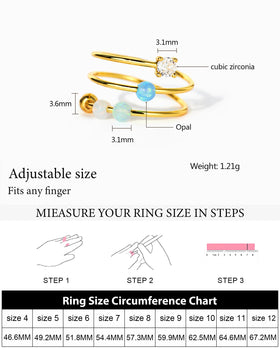 LOVECOM unisex fidget ring worn on a finger for everyday style.
