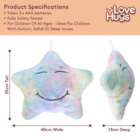 LoveHugs plays Twinkle Twinkle lullaby for gentle bedtime progression.