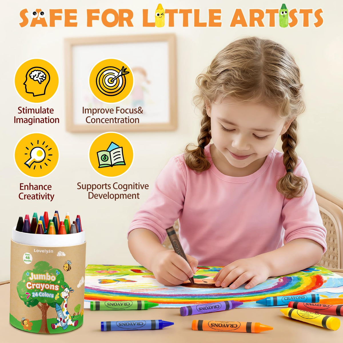 LovelyJn travel-friendly gift set makes art time portable and convenient.