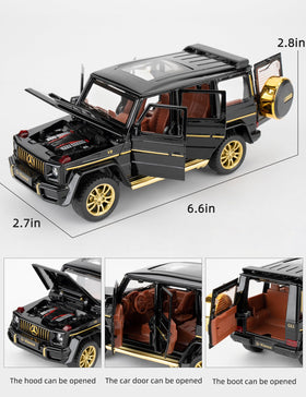 LOVEPOSELY 1:32 G63 AMG left door open shows interior detail