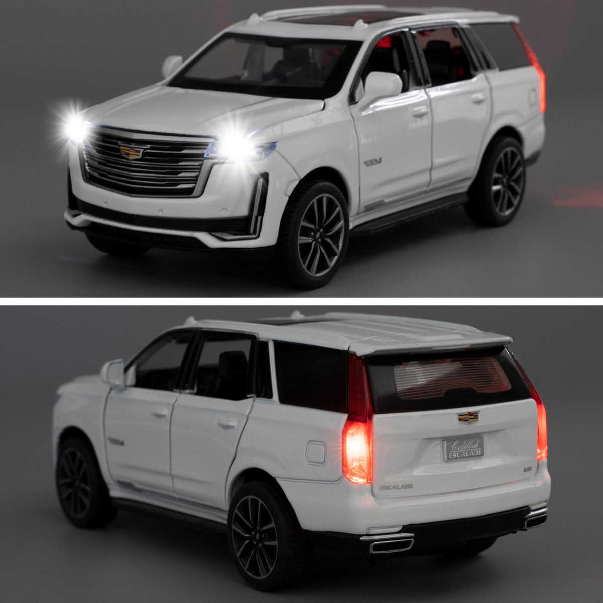 LOVEPOSELY Escalade interior details provide realistic styling cues.