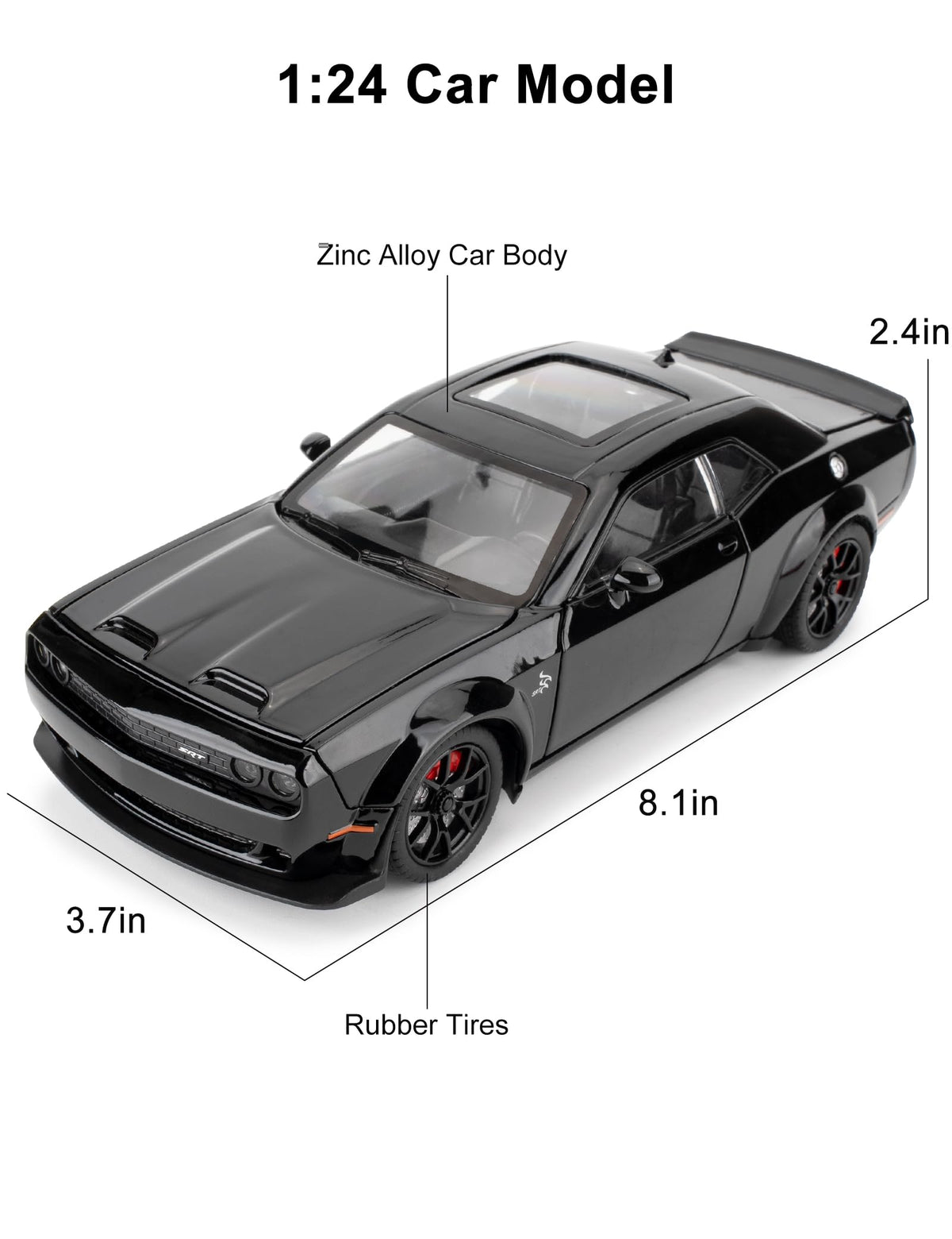 LovePosely Hellcat die-cast model interior-details for close-up appreciation.