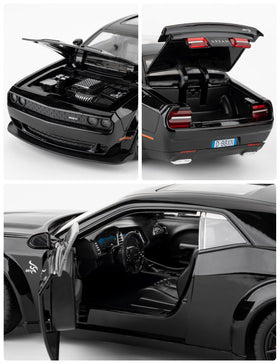 LovePosely Hellcat die-cast lights-sounds bring action to nightstand or display shelf.