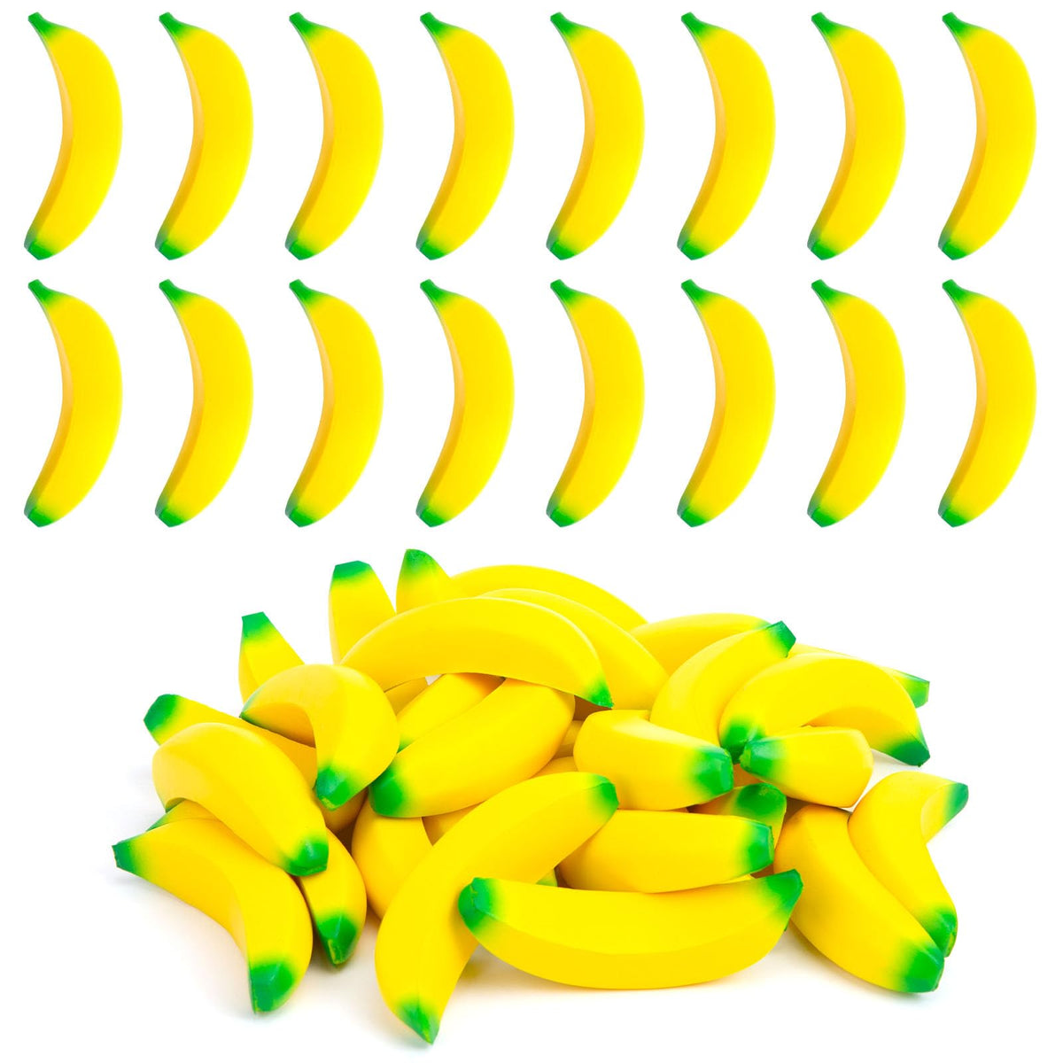 LovesTown banana stress toy front view for focused play and quick stress relief.