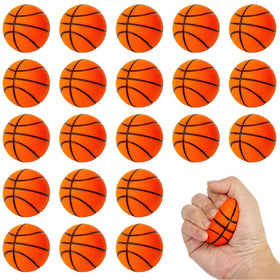 LovesTown basketball stress ball 2in foam packaging demonstrates value set ideal for teams and classrooms