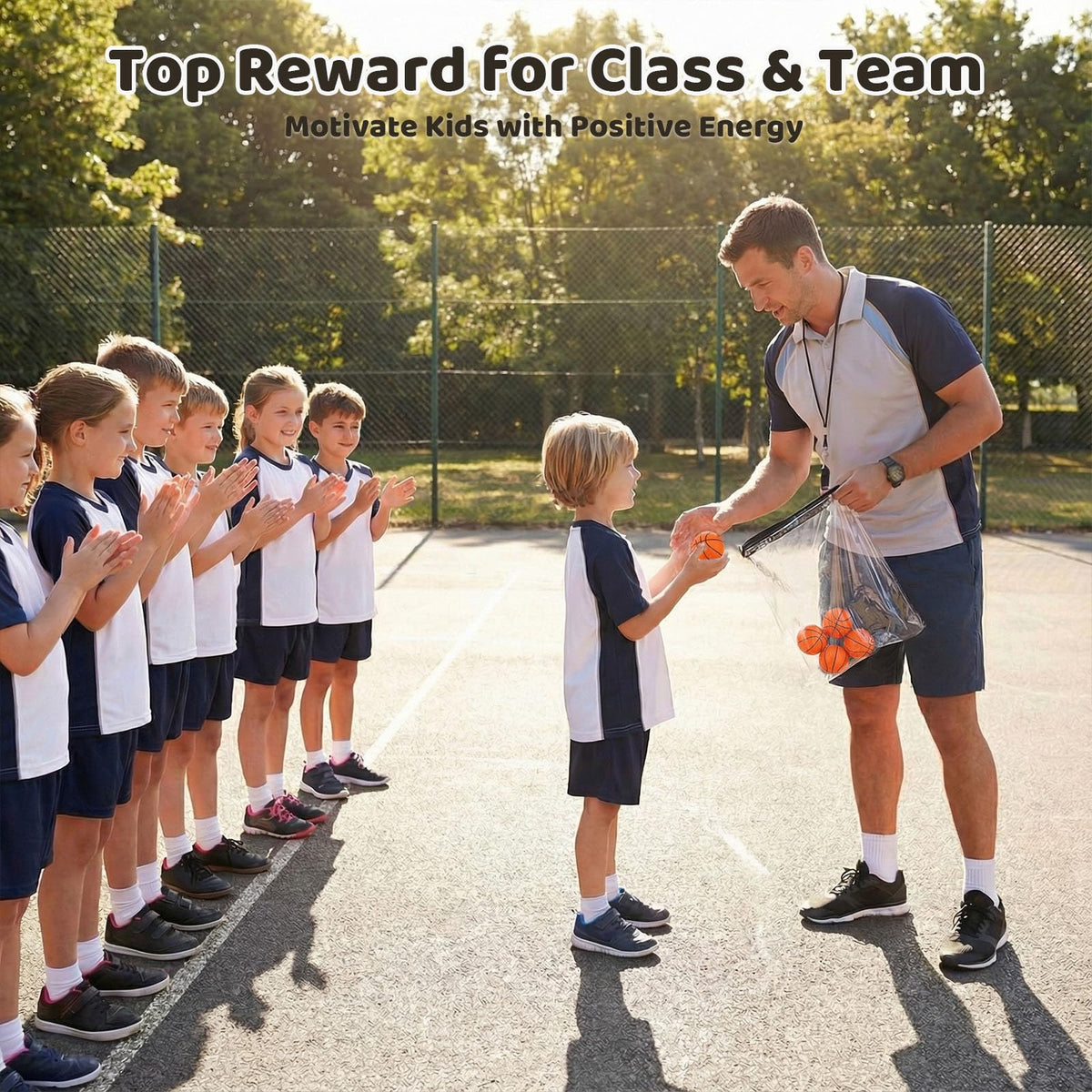 LovesTown basketball stress ball 2in foam perfect for classroom rewards and party favors