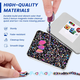 LovesTown colorful magnetic beads ideal for DIY creativity and tactile focus.