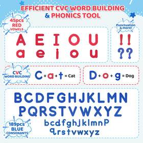 LovesTown double-sided 11x8 board for letter placement and writing practice.