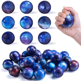 LovesTown galaxy stress balls with nebula pattern for classroom rewards and desk stress relief.
