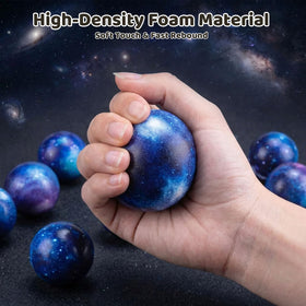 LovesTown galaxy stress balls star cluster pattern helps keep hands calm during study.