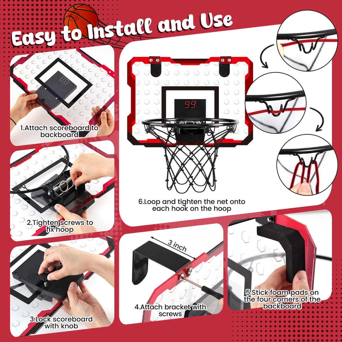 LovesTown four included balls support fast setup and shared play.